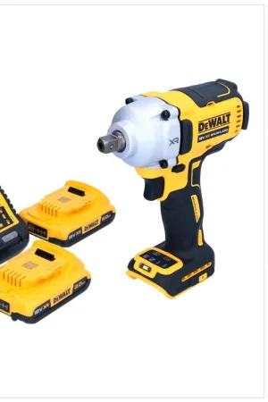 Seulement Aujourd'hui DeWalt DCF 892 D2 Clé à choc sans fil 18 V 812 Nm 1/2" Brushless + 2x batterie 2,0 Ah + chargeur