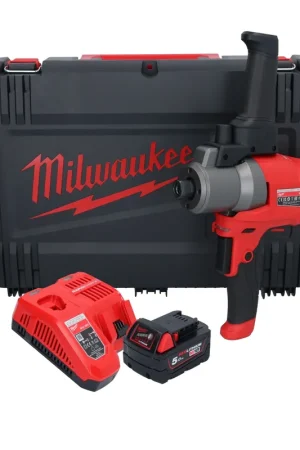Prix Réduit Milwaukee M18 FPM-501X Batterie Rhrgert 18 V 20 l Brushless + 1x Batterie 5,0 Ah + Chargeur + HD Box
