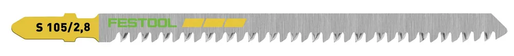 Festool S 105/2,8/5 WOOD Straight Cut Lame de scie - 5 Pièces. ( 204262 ) denture japonaise extrêmement forte, acier HCS Soldes