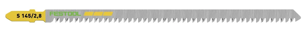 Pas Cher Festool S 145/2,8/5 WOOD Straight Cut Lame de scie sauteuse 5 pièces. ( 204264 ) avec dentures japonaise extrêmemnt forte, acier HCS