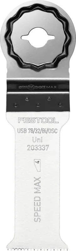 Meilleure Vente Festool USB 78/32/Bi/OSC/5 Lame de scie universelle Starlock MAX ( 203337 ) Bi-métal