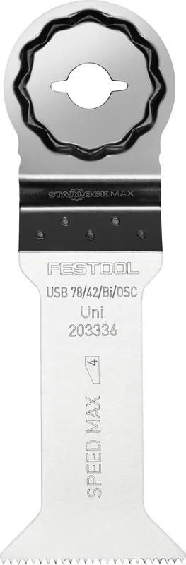 Festool USB 78/42/Bi/OSC/5 Lame de scie universelle Starlock MAX ( 203336 ) Bi-métal Populaire