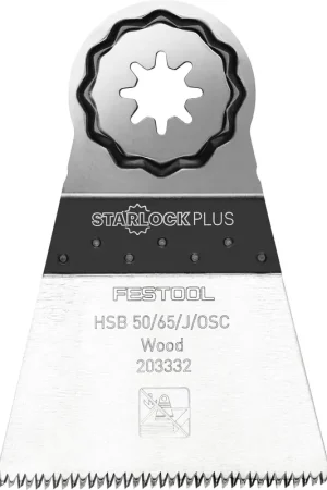 Quantité Limitée Festool HSB 50/65/J/OSC/5 Lame de scie pour bois Starlock PLUS ( 203332 ) denture japonaise originale double
