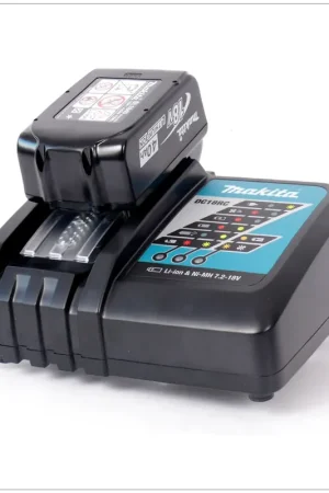 Pas Cher Makita Power-Set Chargeur rapide DC18RC + 1x Batterie BL 1840 4 Ah