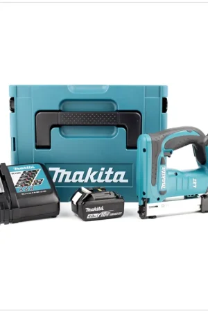 Commander Vite Makita DST 221 RMJ Agrafeuse sans fil 18 V Li-Ion dans MAKPAC incl. 2x BL 1840 B batterie + chargeur