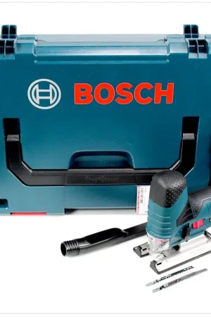 Bosch GST 10,8 V-Li Scie sauteuse sans fil 10,8V, solo + L-Boxx - sans batterie, sans chargeur (06015A1002) Super Prix