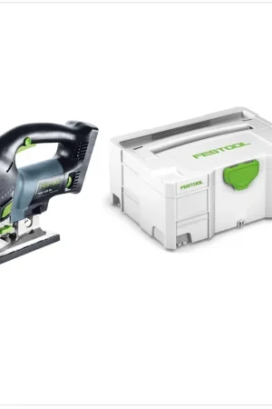 Commander Maintenant Festool CARVEX PSBC 420 Li EB-Basic Scie sauteuse pendulaire sans fil ( 201379 ) 18V 120mm Brushless Solo + Systainer - sans batterie, sans chargeur