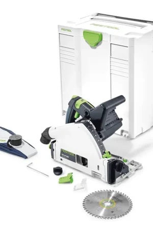 Meilleure Vente Festool TSC 55 REB-Li Basic Scie plongeante sans fil 36V ( 2x18V ) ( 201395 ) 160 mm Brushless Solo en Systainer - sans batterie, sans chargeur