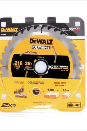 Commande En Gros Dewalt DT 99569 Lame de scie circulaire sans fil 216 / 30 mm XR, 36 dents