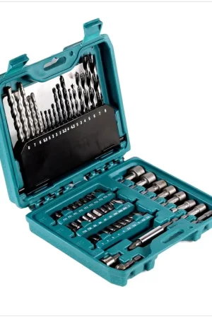 Makita P-90358 PRO Coffret de 60 pièces de perçage vissage dans un étui pratique Réduction