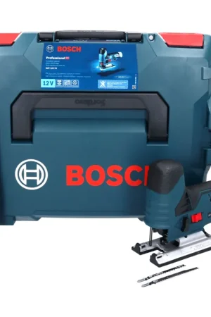 Bosch GST 12V-70 Professional Scie sauteuse sans fil Solo - sans accessoires avec boîtier L-Boxx ( 06015A1002 ) Nouvel Arrivage