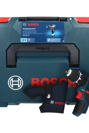 Achetez Aujourd'hui Bosch GSB 12V-15 Professional Perceuse-visseuse à percussion sans fil 12 V 30 Nm ( 06019B690E ) + L-Boxx - sans batterie, sans chargeur