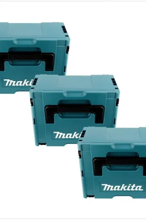 Livraison Express Makita MAKPAC 3 Set : 3x Coffrets