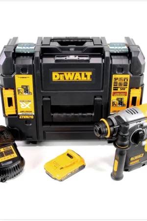 DeWalt DCH 273 D1 18 V Brushless Perforateur sans fil SDS-Plus avec boîtier TSTAK + 1x Batterie DCB 183 2,0 Ah + Chargeur DCB 105 Offre Spéciale