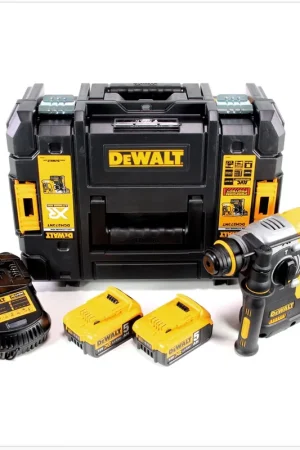 DeWalt DCH 273 P2 18 V Perforateur sans fil SDS-Plus, avec boîtier TSTAK + 2 x Batterie DCB 184 5,0 Ah + Chargeur DCD 105 Quantité Limitée