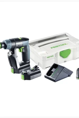 Festool CXS Li 2,6 Plus Perceuse-visseuse sans fil avec boîtier Systainer + 2x Batteries 2,6 Ah BP XS + 1x Chargeur MXC ( 564531 ) Prix Bas