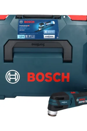 Nouvelle Collection Bosch GOP 12V-28 Professional Cutter multifonctions sans fil 12 V Brushless ( 06018B5002 ) + L-Boxx - sans batterie, sans chargeur