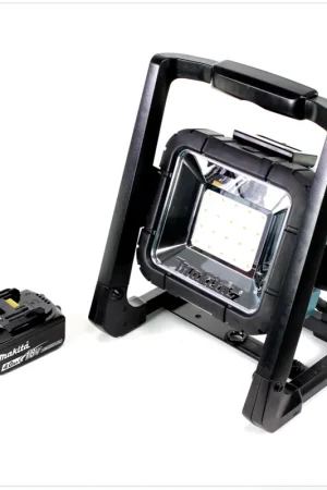 Makita DEADML / DML 805 Lampe de chantier LED 14,4 - 18 Volt / 230 Volt + 1x Batterie BL 1840 B 18V - 4Ah Li-Ion avec affichage LED Acheter En Ligne