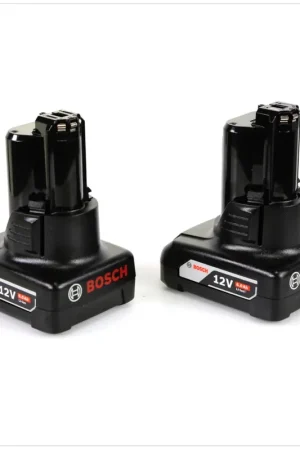 Promotion Saisonnière Bosch Set de batterie 12V: 2x Batteries 6,0Ah (1600A00X7M)