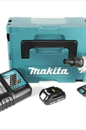 Makita DFS 251 Y1J-D Visseuse pour cloisons sèches 18 V Li-Ion Brushless en Makpac avec 1x BL1815N 1,5 Ah batterie et chargeur DC18RC Petit Prix