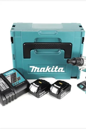 Soldes Makita DFS 251 RFJ 18 V Li-Ion Visseuses bardage Brushless + Coffret Makpac + 2x Batteries BL1830 3,0 Ah + Chargeur DC18RC