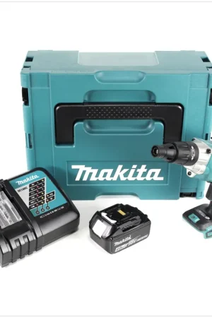 Makita DFS 251 RMJ 18 V Li-Ion Visseuses bardage Brushless + Coffret Makpac + 1x Batterie BL1840 4,0 Ah + Chargeur DC18RC Promotion