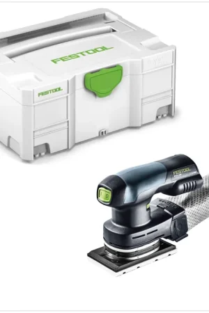 Festool RTSC 400 Li-Basic 18V Ponceuse vibrante hybride sans fil ou secteur avec boîtier Systainer - sans Batterie, ni Chargeur ( 201519 ) Authentique