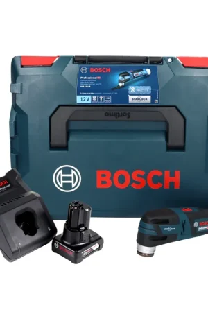 Commander Vite Bosch GOP 12V-28 Professional Cutter multifonctions sans fil 12 V Brushless + 1x batterie 6,0 Ah + chargeur + L-Boxx
