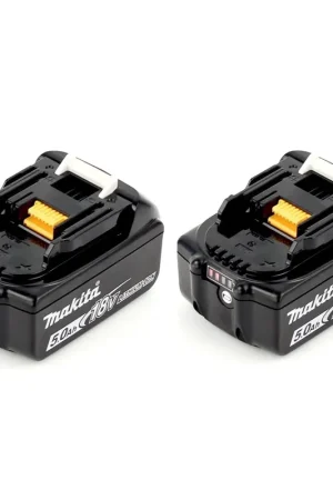 Haute Qualité Makita BL 1850 B 18 V - 5 Ah / 5000 mAh Li-ion Batteries avec affichage LED - pack de 2