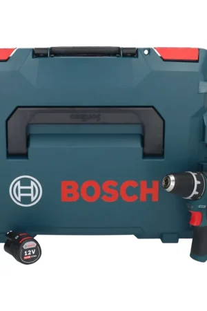 Must-Have Bosch GSR 12V-15 Professional Perceuse-visseuse sans fil avec boîtier L-Boxx + 1x Batterie GBA 3,0 Ah - sans Chargeur