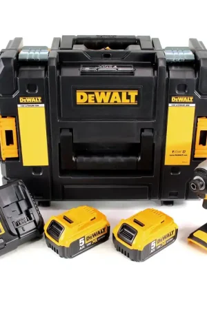 Authentique DeWalt DCF 787 P2 18 V Brushless Boulonneuse à chocs sans fil + Boîtier TSTAK II + 2x Batteries 5,0 Ah + Chargeur