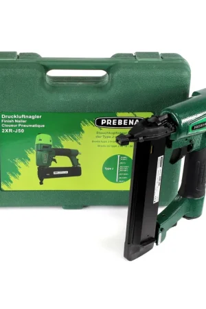 Offre Limitée Prebena 2XR-J50 Cloueur pneumatique pour pointes avec Coffret de transport