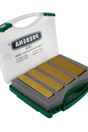Prebena J-BOX 8.000 Pointes/Brads en Coffret Petit Prix