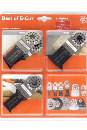 Achetez Aujourd'hui FEIN Set d’accessoires Best of E-Cut Starlock 6 lames de scie pour machines oscillantes ( 35222952300 )