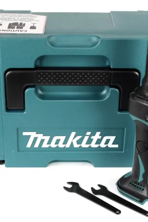 Makita DGD 800 ZJ 18 V Li-Ion Meuleuse droite sans fil en Coffret Makpac - sans Batterie ni Chargeur Expédition Rapide