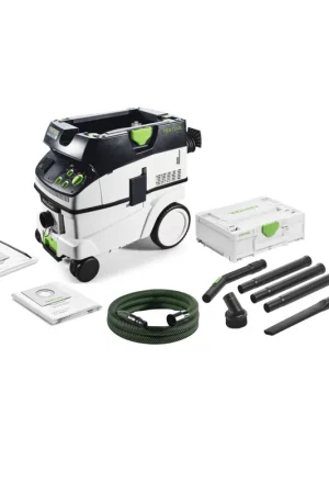 Acheter Direct Festool Dépoussiéreur CTM 26 E AC CLEANTEC Aspirateur + Kit de nettoyage compact D 27 / D 36 K-RS-Plus + Coffret de transport