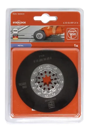 FEIN HSS Starlock Lame de scie, 1 pièce, circulaire SL Ø 85 ( 63502097210 ) Authentique