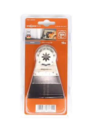 FEIN Lame de scie E-Cut Long Life Starlock, longue durée de vie, 10 pièces 50 x 65 mm BI-Metall ( 63502161240 ) Dernier Modèle
