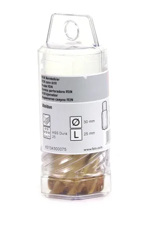 FEIN HSS Dura 25 Fraise avec emmanchement Weldon 30 x 25 mm ( 63134300075 ) Prix Réduit