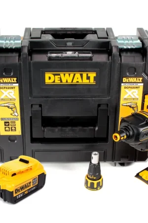 Prix Cassé DeWalt DCF 620 18 V Brushless Visseuse plaque de plâtre sans fil en Coffret TSTAK II + 1x Batterie DCB 182 4,0 Ah sans Chargeur