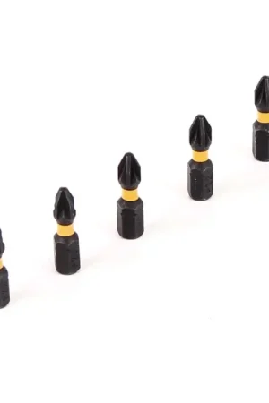 DeWalt DT 7387 T 5 pièces d'Embouts de torsion résistantes aux chocs 25 mm Pz2 Extreme Impact Haute Qualité