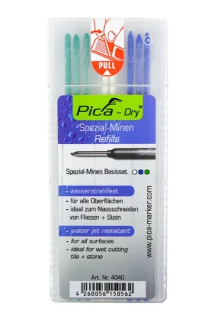 Usine Directe Pica DRY Set: Mines spéciales de rechange résistantes à l'eau - 8 Pcs. ( 4040 )