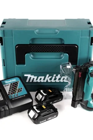 Satisfait Ou Remboursé Makita DPT 353 RYJ Pince-agrafeuse sans fil 18 V Li-Ion en Makpac + 2 x 1,5 Ah batterie + chargeur