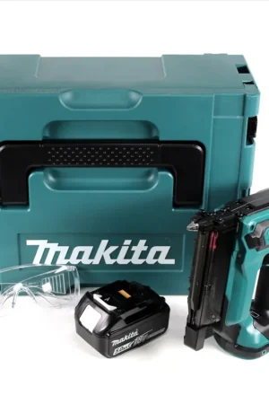 Réduction Makita DPT 353 T1J Pince-agrafeuse sans fil 18 V Li-Ion en Makpac + 1 x 5,0 Ah batterie - sans chargeur