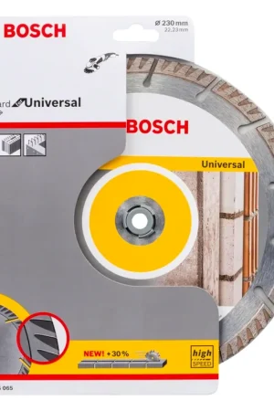 Retour Gratuit Bosch Universal Disque à tronçonner diamanté pour meuleuse d'angle DIA-TS 230 x 22, 23 mm ( 2608615065 )