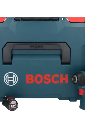 Meilleure Vente Bosch GDR 12V-110 Professional 12V Visseuse à chocs sans fil avec Porte-outils six pans creux 1/4" en Coffret L-Boxx + 1x Batterie 3,0 Ah - sans Chargeur