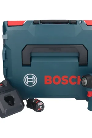 Bosch GDS 12V-115 Professional Visseuse à chocs sans fil 12 V 115 Nm 3/8'' Brushless + 1x batterie 3,0 Ah + chargeur + L-Boxx Prix Bas