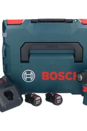 Bosch GDS 12V-115 Boulonneuse sans-fil + Coffret L-Boxx avec Carré mâle de 3/8"+ 2x Batteries 3 Ah + Chargeur Acheter En Ligne