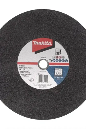Makita Long Life Disque à tronçonner métal 355 x 3 x 25,4 mm, 5 Pcs. ( B-10665-5 ) Promotion