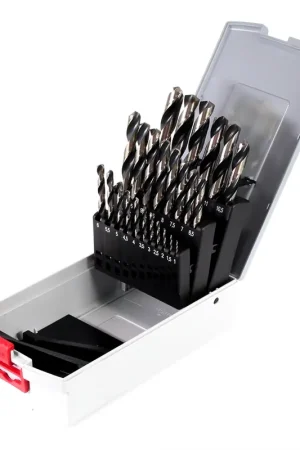Seulement Aujourd'hui Set de forets hélicoïdaux pour le métal Bosch Pro Box 25 pces HSS PointTeQ, 1,0-13,0 en boîte pratique ( 2608577352 )